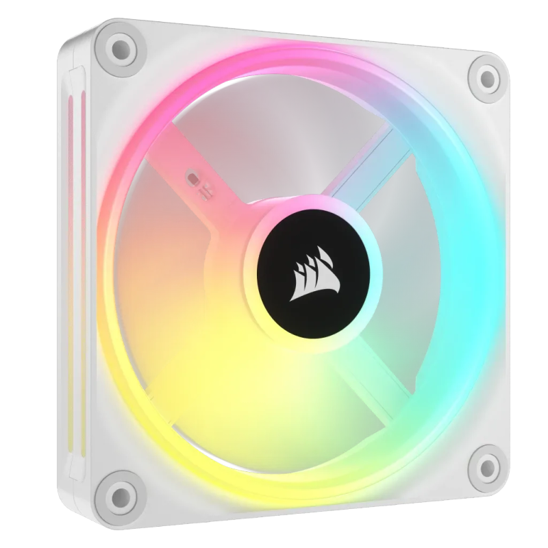 CORSAIR iCUE LINK QX120 RGB 120mm PWM Fan Expansion Kit - White