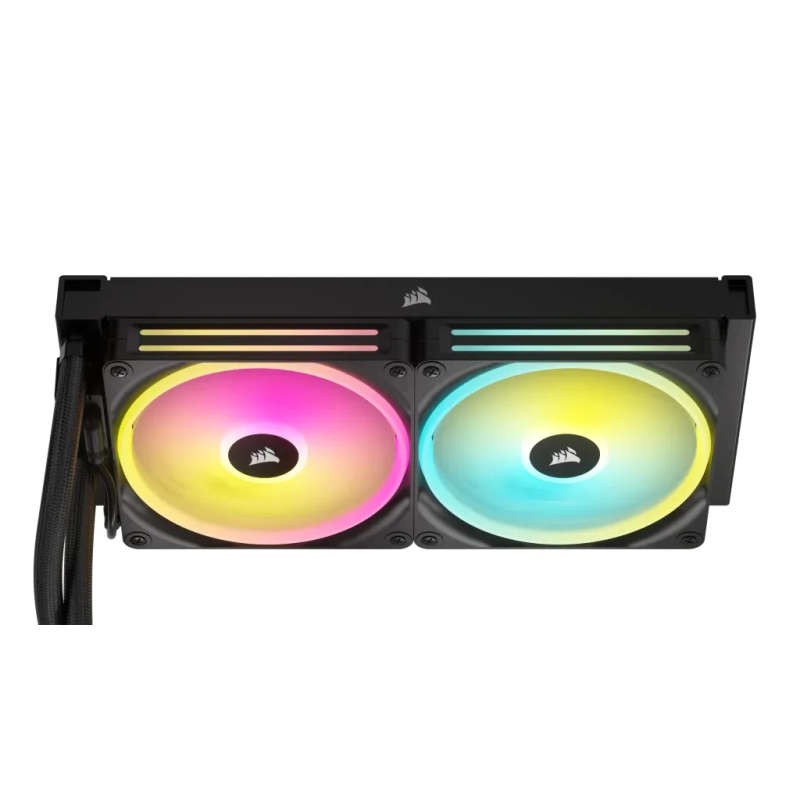 CORSAIR iCUE H115i RGB Liquid CPU Cooler - 280mm Radiator with QX140 RGB Fans
