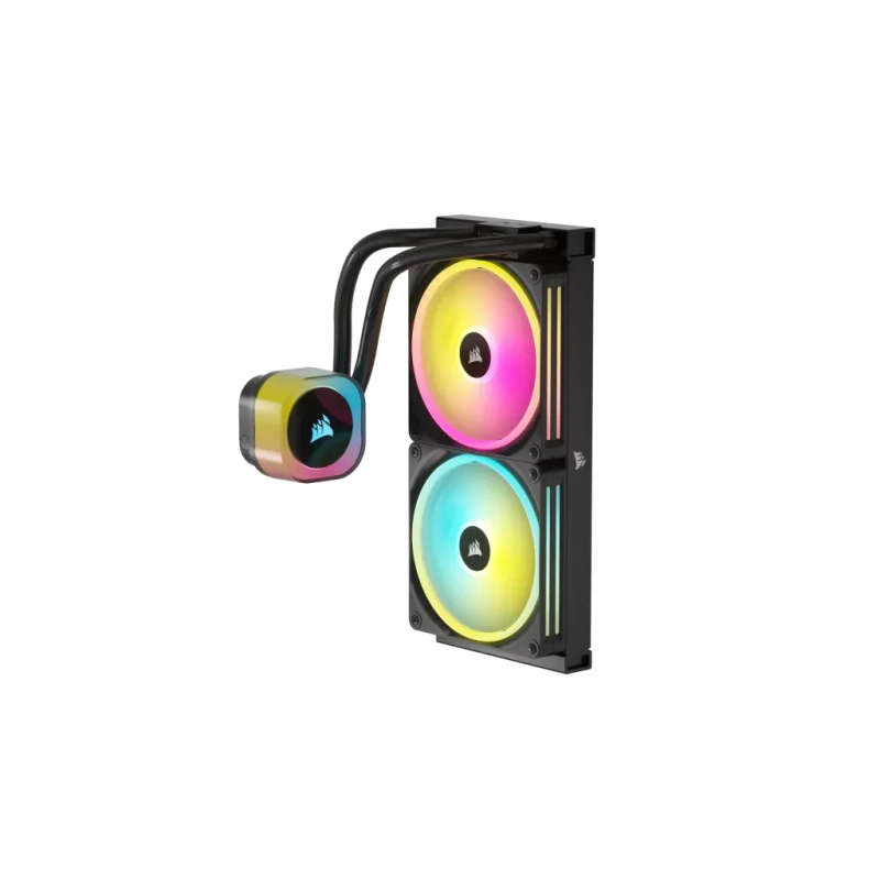 CORSAIR iCUE H115i RGB Liquid CPU Cooler - 280mm Radiator with QX140 RGB Fans