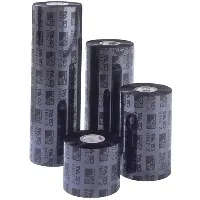Zebra Original Wax/Resin Ribbon - 110mm x 450m, High Performance, 25mm Core