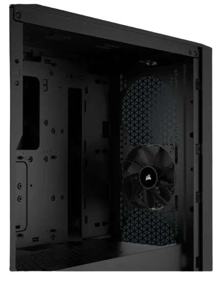 3000D Tempered Glass Mid-Tower- Black