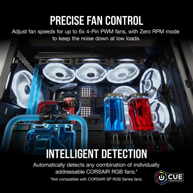 Corsair iCUE Commander CORE XT - Digital Fan Speed and RGB Lighting Controller