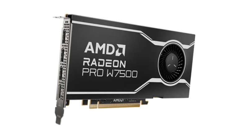 AMD Radeon Pro W7500 8GB GDDR6 Graphics Card