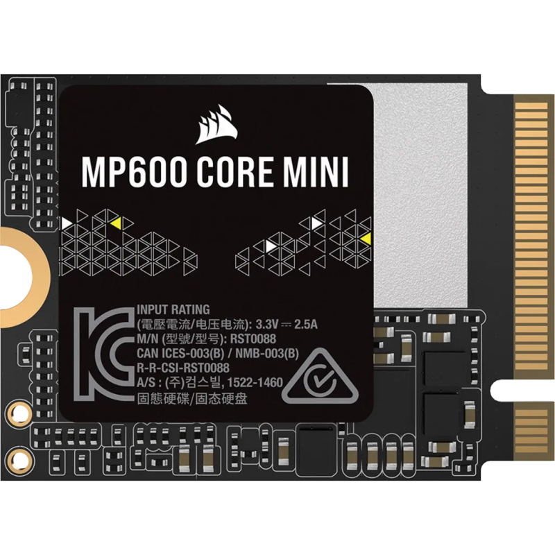 CORSAIR MP600 Mini 2TB M.2 NVMe PCIe Gen 4 x4 SSD - Read Up To 5000MB/s, Write Up To 3800MB/s