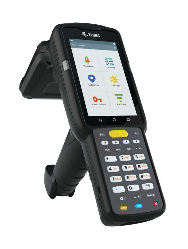 Zebra MC3330R UHF RFID Gun with Circular Antenna and 2D Imager