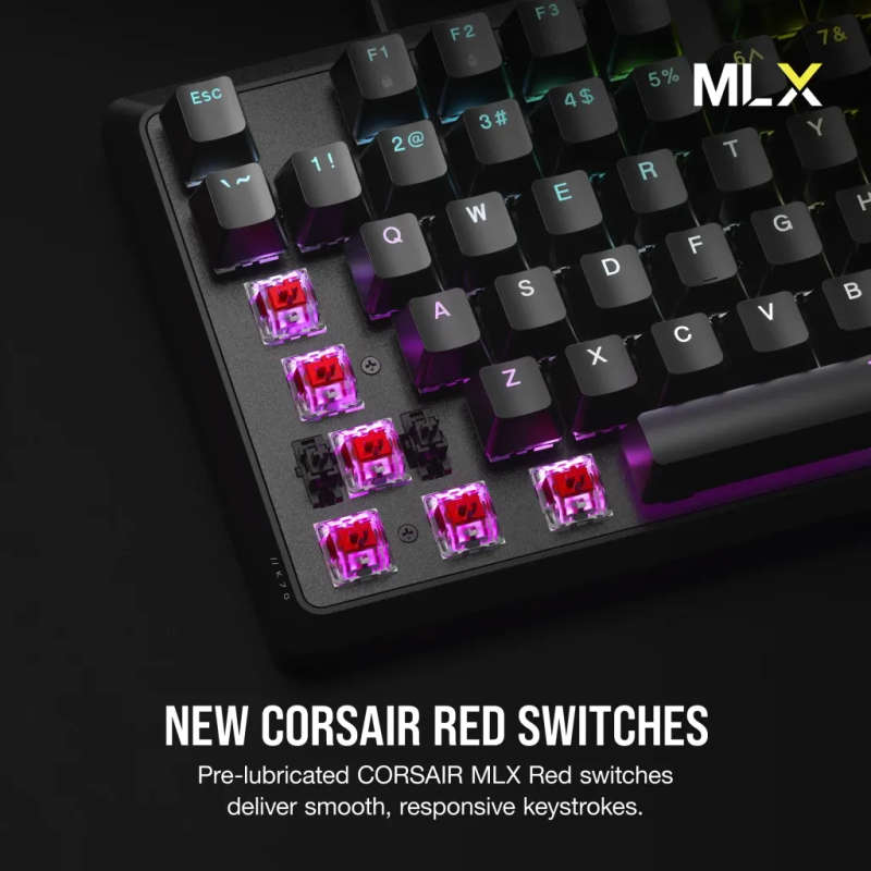 Corsair K70 Core RGB Mechanical Gaming Keyboard - Red Linear Switches