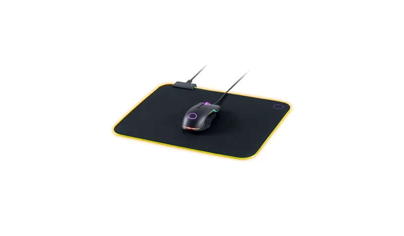 Cooler Master MP750 Medium RGB Mousepad - Flexible, Smooth Surface, Water Repellent