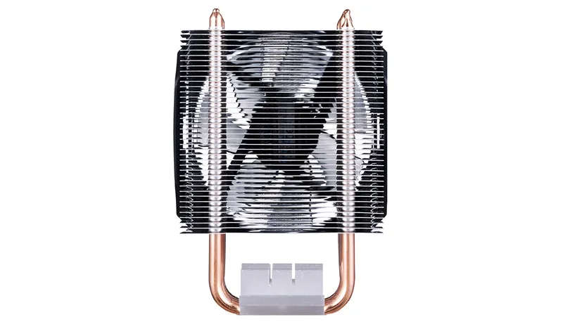 Cooler Master H410 Compact Air Tower Cooler - 92mm Red LED Fan, 4 Heat Pipes
