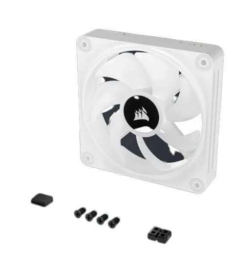 CORSAIR iCUE LINK QX120 RGB 120mm PWM Fan Expansion Kit - White