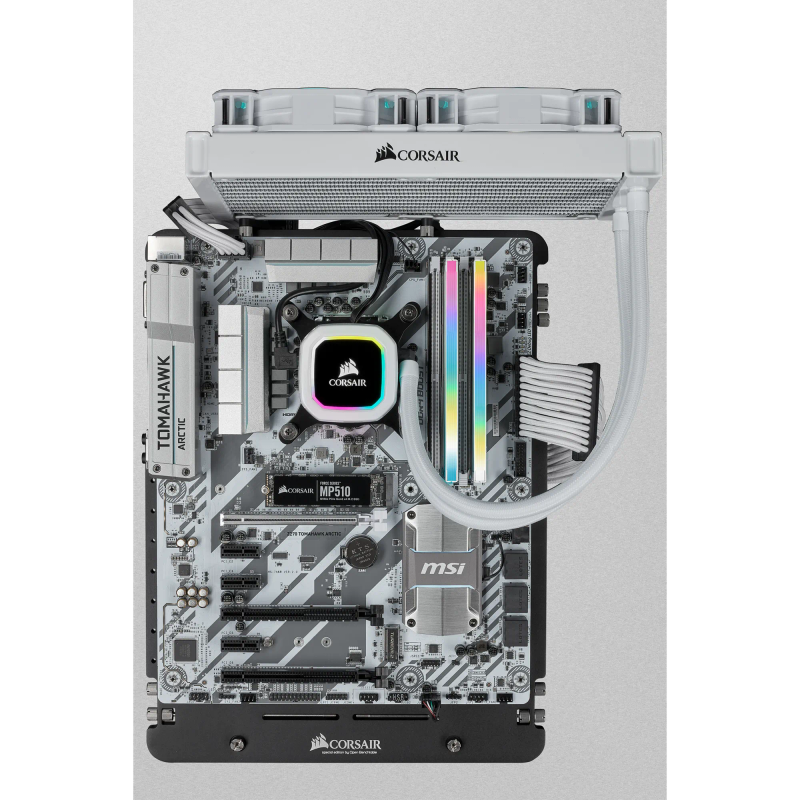 Corsair Vengeance RGB PRO SL 32GB (2 x 16GB) DDR4 3600MHz C18 Memory Kit - White