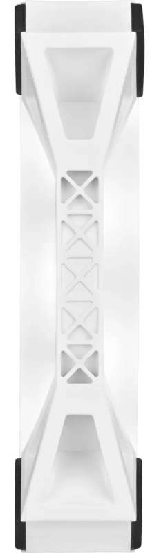 Corsair iCUE QL120 RGB 120mm PWM Triple Fan with Lighting Node CORE - White
