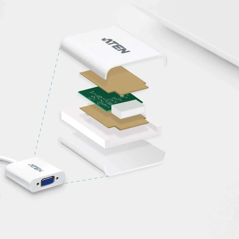 ATEN DisplayPort to VGA Adapter