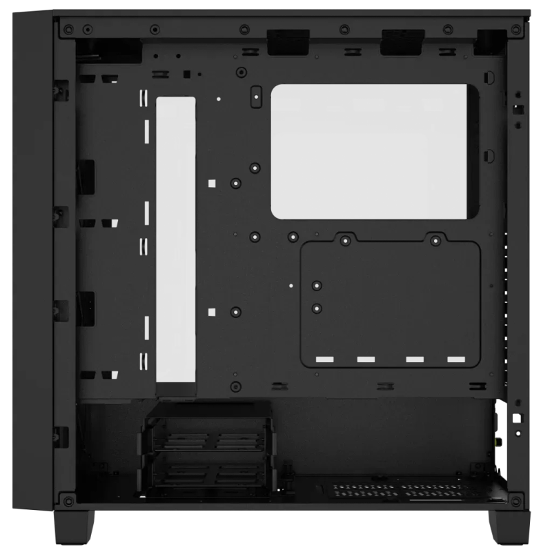 Corsair 3000D RGB Tempered Glass Mid-Tower Case - Black