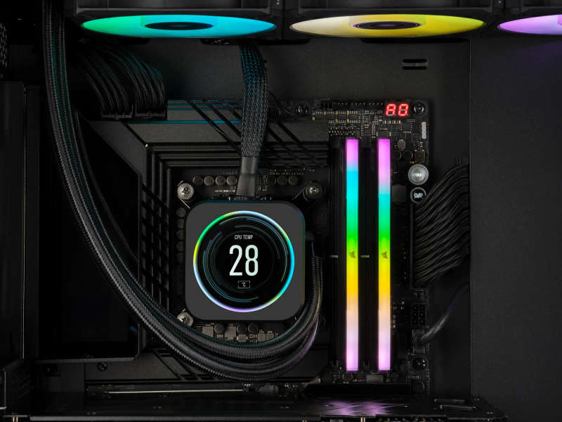 Corsair Vengeance RGB 64GB (2 x 32GB) DDR5 6000MHz Memory Kit