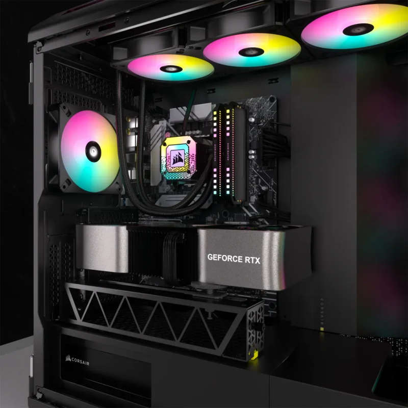 GPU Anti-Sag Bracket; Black
