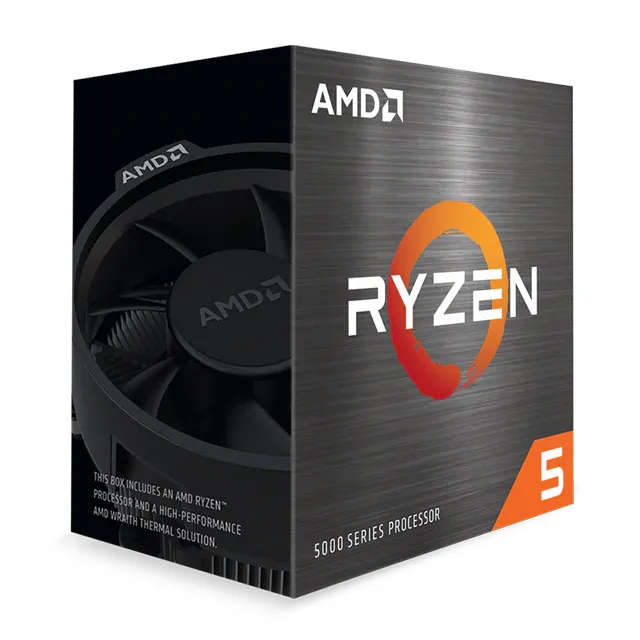 AMD Ryzen 5 5600X CPU - 6 Core/12 Thread, 3.7GHz Base Clock