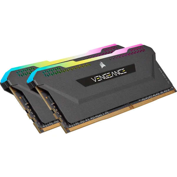 Corsair Vengeance RGB PRO SL 32GB (2 x 16GB) DDR4 3600MHz Memory Kit - Black