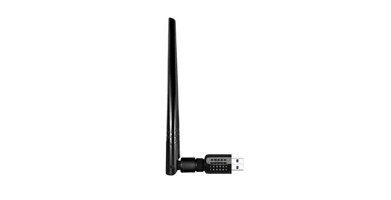 Wireless AC1200 Dual-Band USB Adapter with External Antenna
