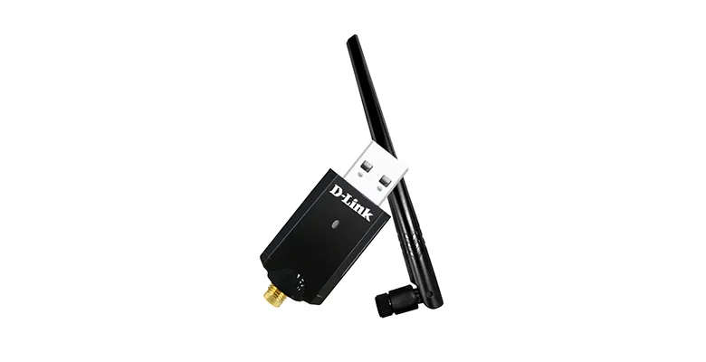 Wireless AC1200 Dual-Band USB Adapter with External Antenna