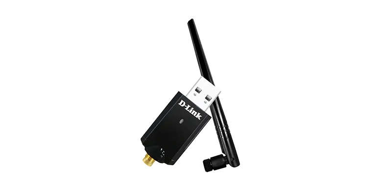 Wireless AC1200 Dual-Band USB Adapter with External Antenna