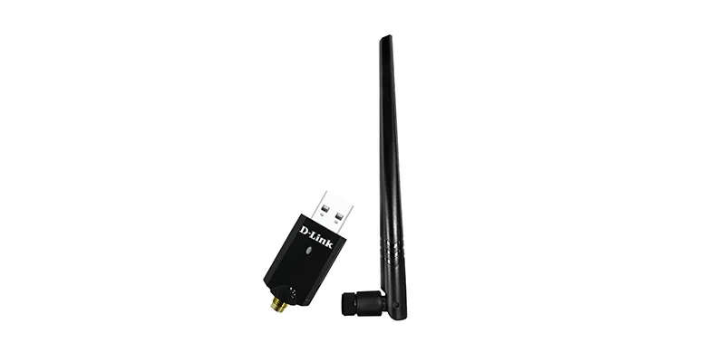 Wireless AC1200 Dual-Band USB Adapter with External Antenna