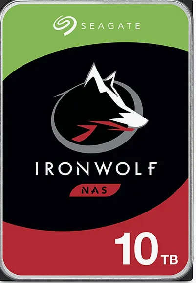 Seagate Ironwolf 10TB 3.5'' HDD - 256MB Cache, 7200 RPM
