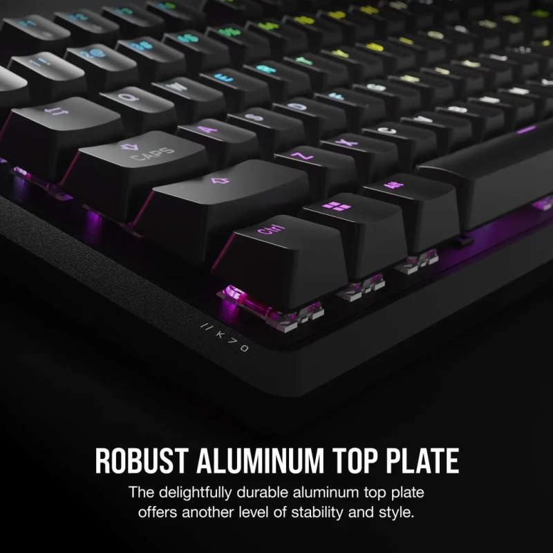 Corsair K70 Core RGB Mechanical Gaming Keyboard - Red Linear Switches