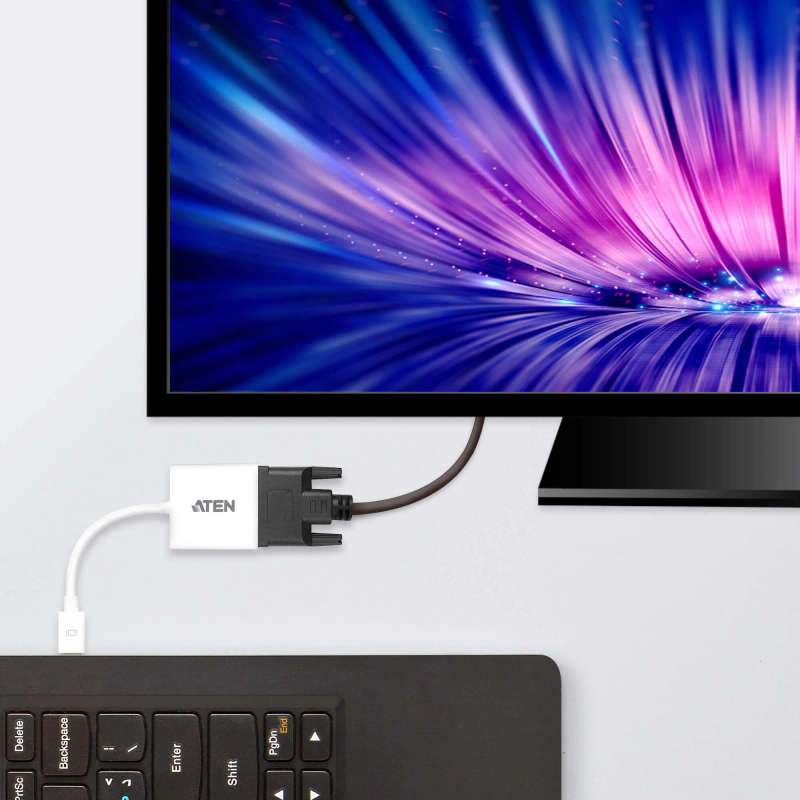 ATEN Mini DisplayPort to DVI Adapter