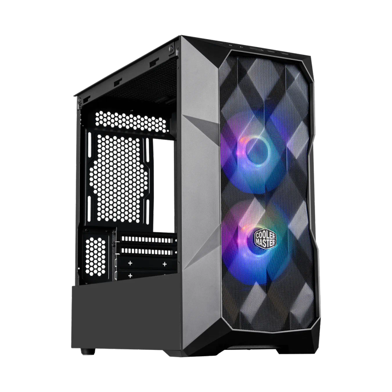 Cooler Master TD300 Black Case - Micro ATX / Mini ITX