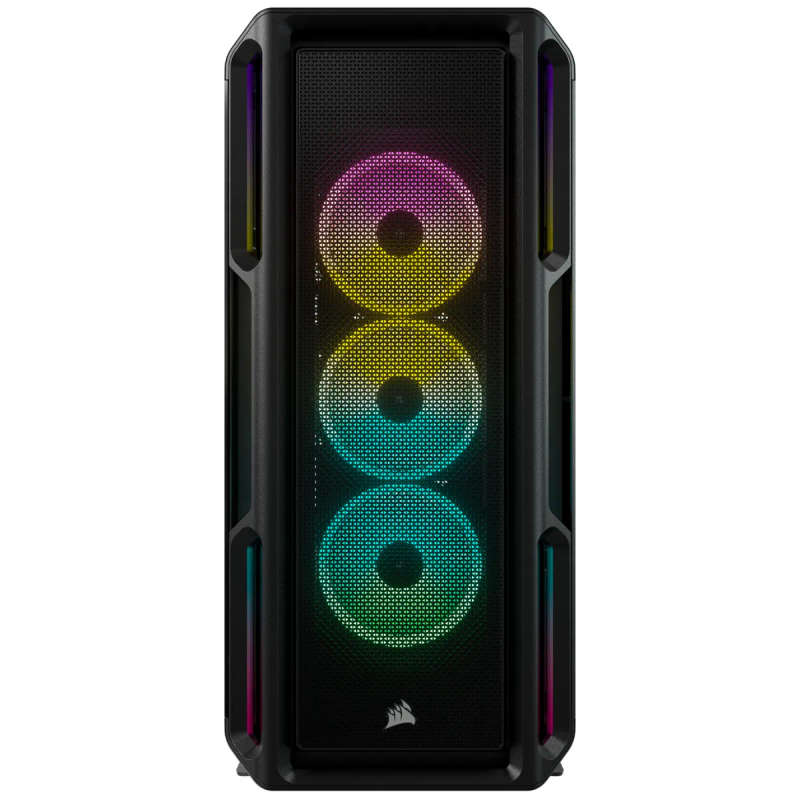 iCUE 5000T Tempered Glass Mid-Tower Case - Black