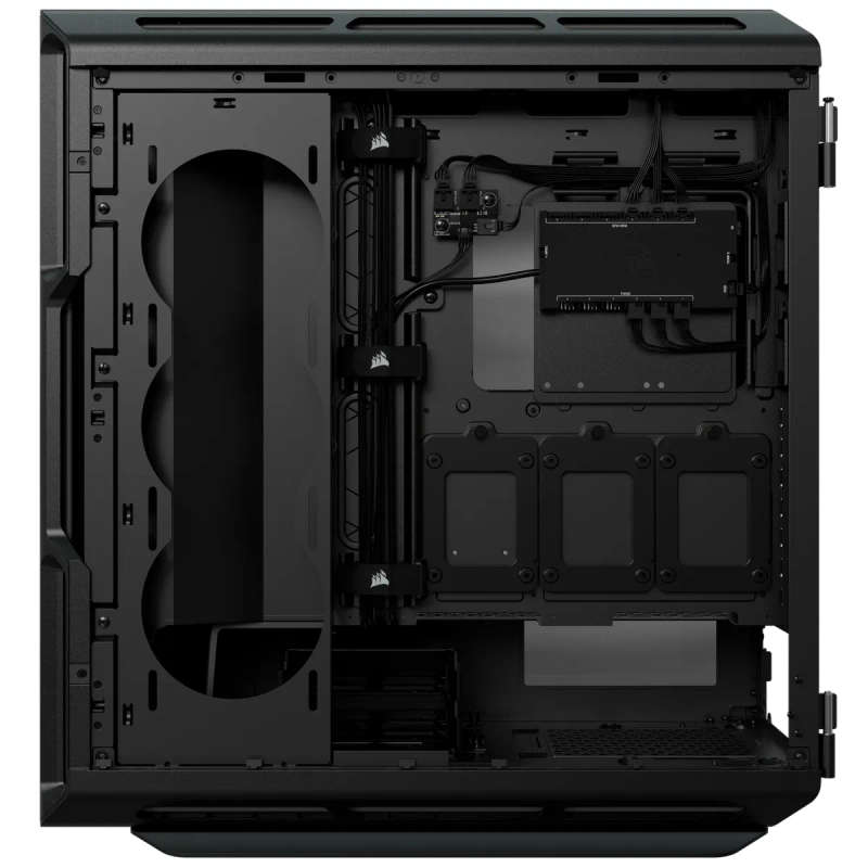 iCUE 5000T Tempered Glass Mid-Tower Case - Black