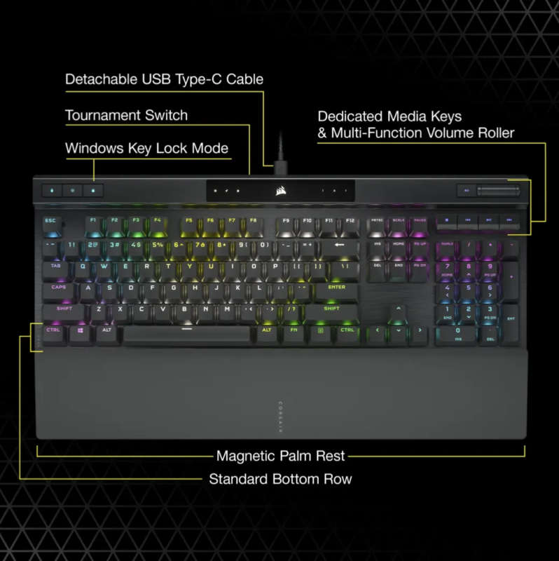 Corsair K70 RGB PRO Mechanical Gaming Keyboard