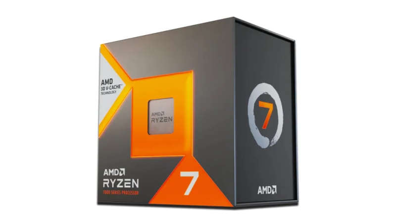 AMD Ryzen 7 7800X3D CPU - 8 Core/16 Thread, Base Clock 4.2GHz, Max Boost Clock 5.0GHz