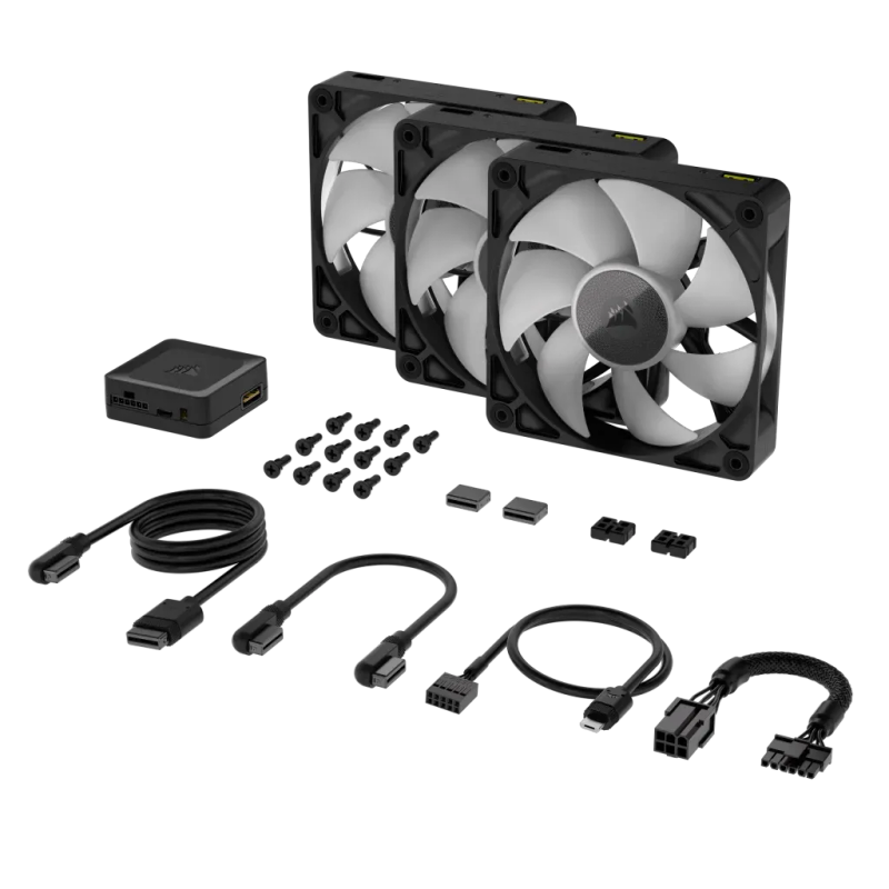 Corsair iCUE LINK RX120 RGB 120mm Fan Triple Pack