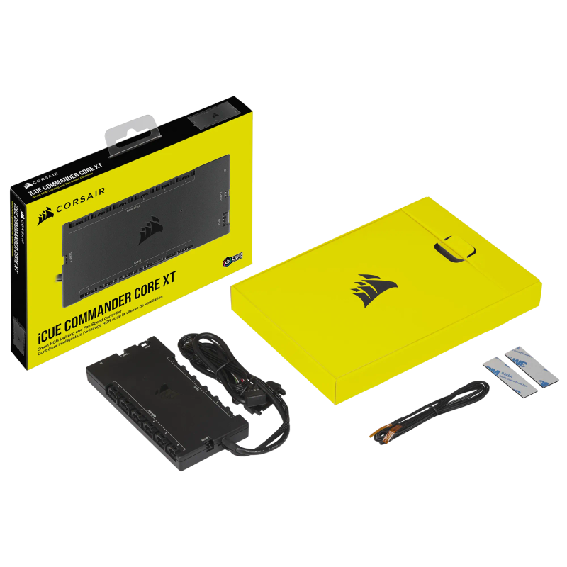 Corsair iCUE Commander CORE XT - Digital Fan Speed and RGB Lighting Controller