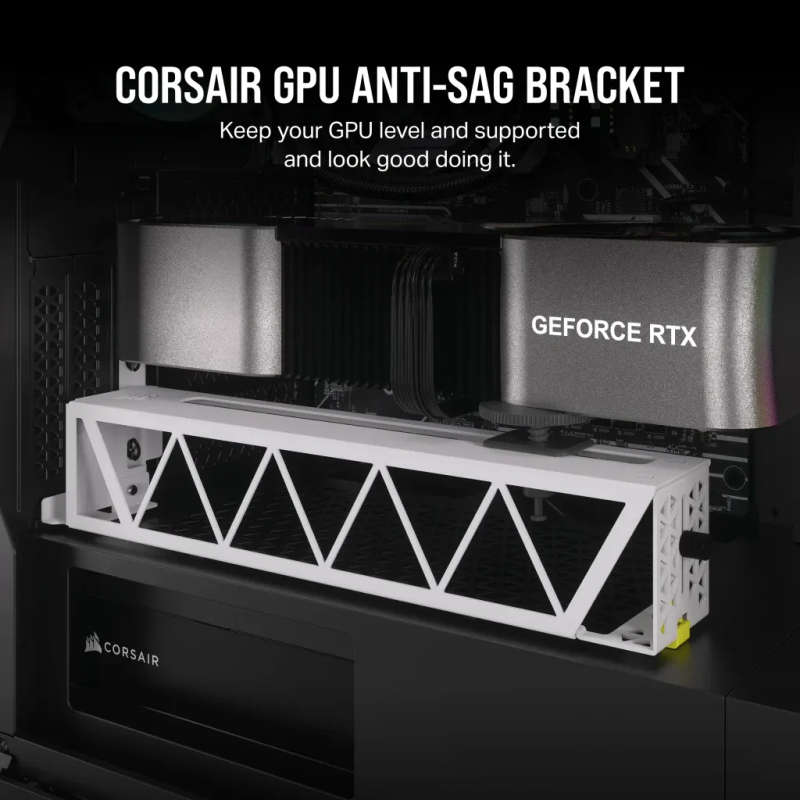 GPU Anti-Sag Bracket - White