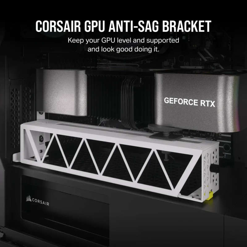 GPU Anti-Sag Bracket - White