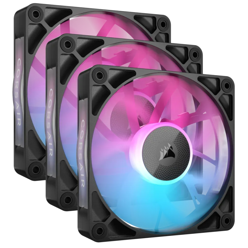Corsair iCUE LINK RX120 RGB 120mm Fan Triple Pack