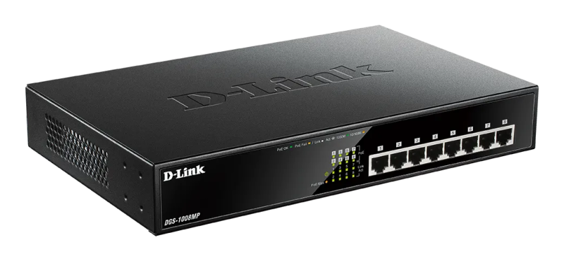 D-Link 8-Port Gigabit Unmanaged Switch - Metal Case