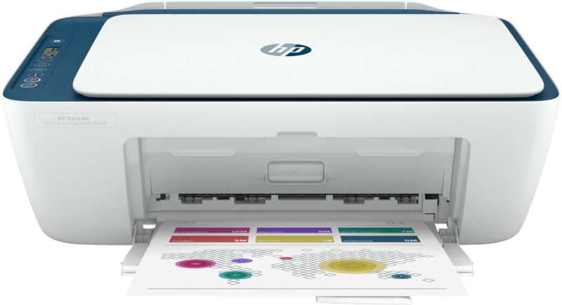 HP DeskJet IA Ultra 4828 AiO Printer - Print, Copy, Scan, Wireless