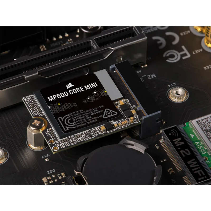 CORSAIR MP600 Mini 2TB M.2 NVMe PCIe Gen 4 x4 SSD - Read Up To 5000MB/s, Write Up To 3800MB/s