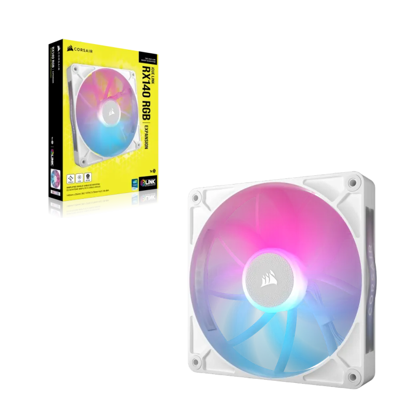 Corsair RX Series iCUE LINK RX140 140mm Fan - Single Pack