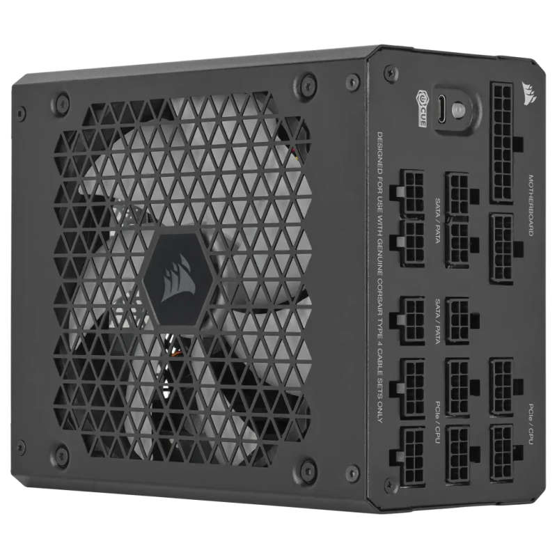 Corsair HX Series HX1000i  1000 Watt 80 PLUS® Platinum Certified Fully Modular PSU; ATX 3....