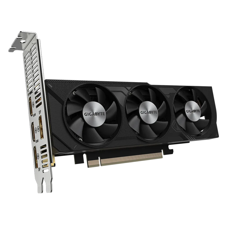 GIGABYTE nVidia GeForce RTX 4060 OC Low Profile Graphics Card - 8GB GDDR6, HDMI x2, DP x2