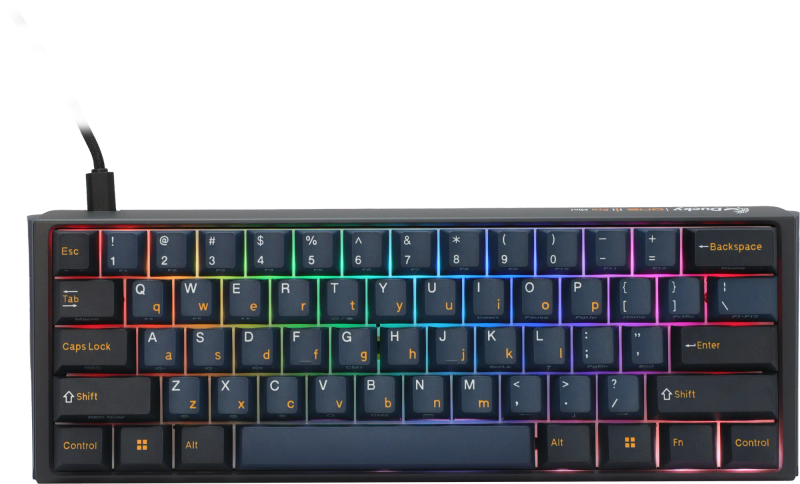 Ducky One 3 Pro Keyboard - 60% with Cherry MX2A Red Switches