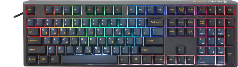 Ducky One 3 Pro Keyboard - 100% with Cherry MX2A Red Switches