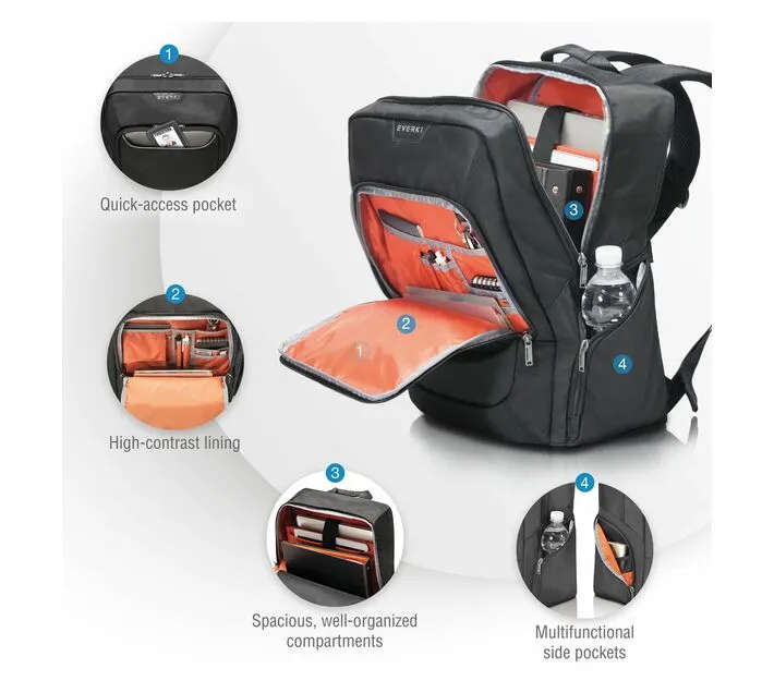 Everki EKP107 Advance 15.6'' Notebook Backpack