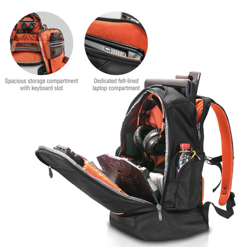 Everki EKP117B Contempro 117 18.4'' Large Gaming Laptop Backpack