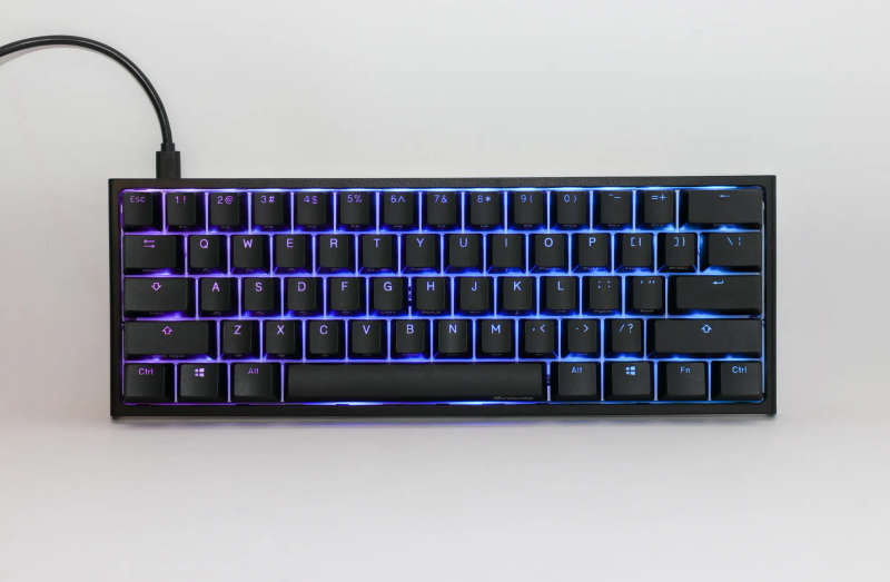 Ducky One 2 Pro Keyboard - 60% with Cherry Red Switches