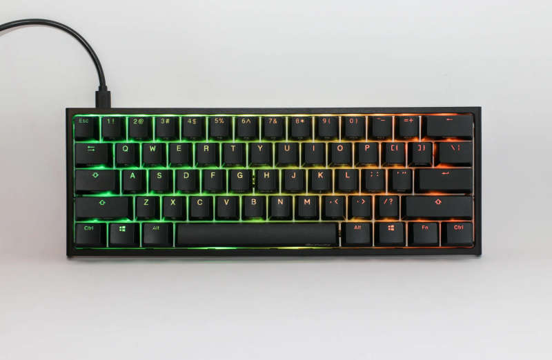 Ducky One 2 Pro Keyboard - 60% with Cherry Blue Switches